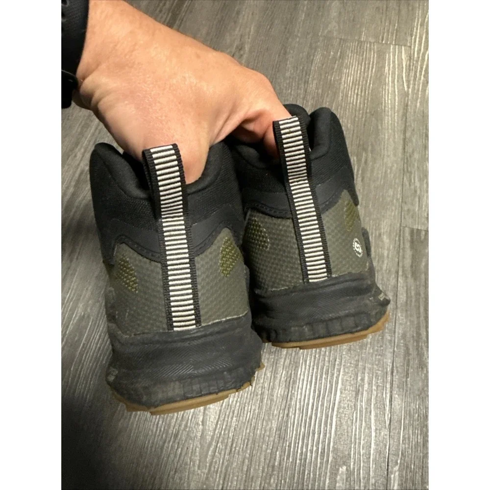 KEEN Men's Zionic Mid Waterproof Hiking Boots - Dark Olive 7.5 Gorpcore Katalyze